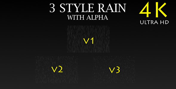 Rain 3 Style 4K