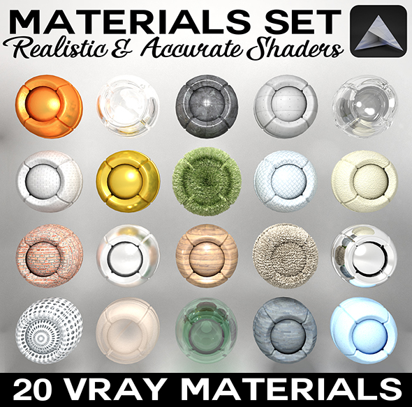 Materials Set - 3Docean 19367069