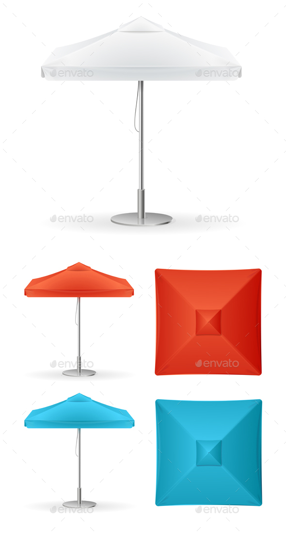 Parasol Promo Summer Cafe - Man-made Objects Objects
