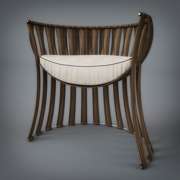 Wooden Chair - 3Docean 19367703