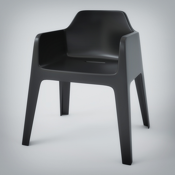 Plastic Chair - 3Docean 19367729