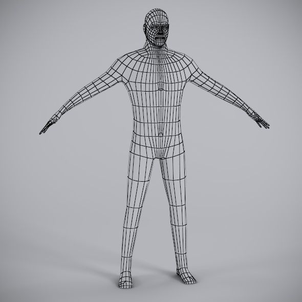 Low Poly Male - 3Docean 223310