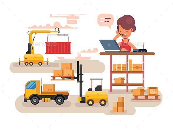 Warehouse Logistics Concept Design - Miscellaneous Conceptual