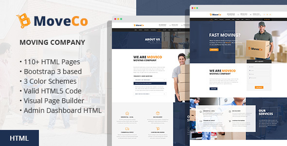 MoveCo - Moving - ThemeForest 19329238