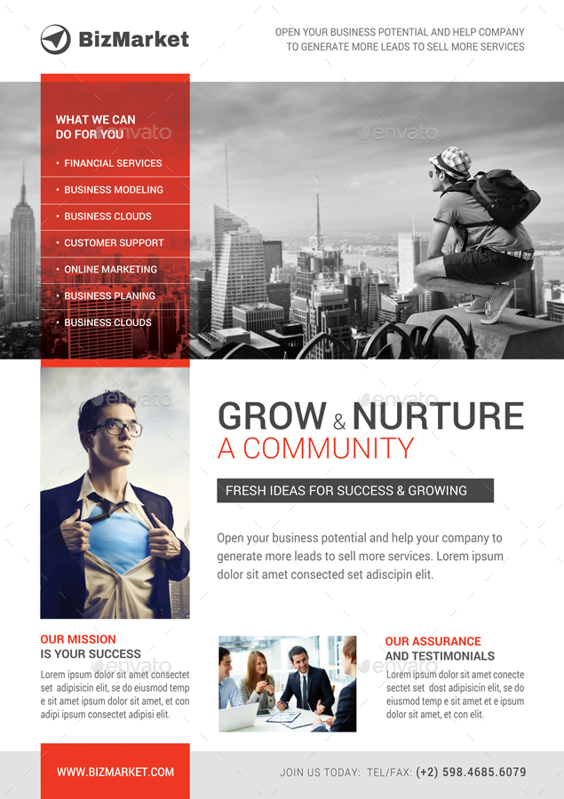 Corporate Business Poster Template V14, Print Templates GraphicRiver