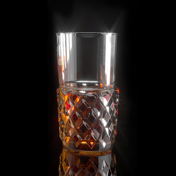 Cashs Crystal Cooper Single Malt Square Decanter by Mastclick | 3DOcean