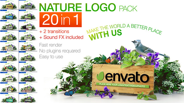 Nature Logo Pack - VideoHive 19371655