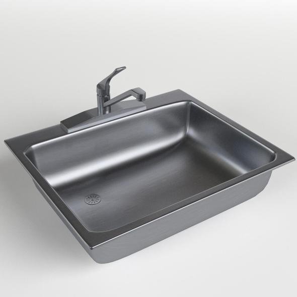 Kitchen Sink - 3DOcean Item for Sale