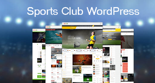 Sports Club - WordPress Themes
