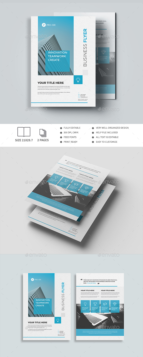 Business Flyer A4 - Corporate Flyers