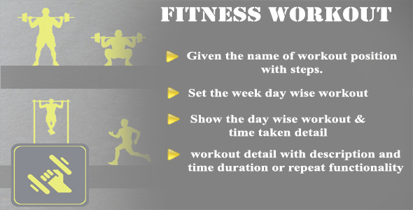 Workout Fitness Android - CodeCanyon 19373610
