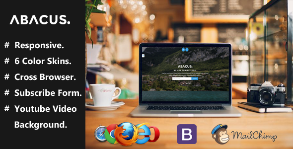 Abacus - Coming Soon Template.