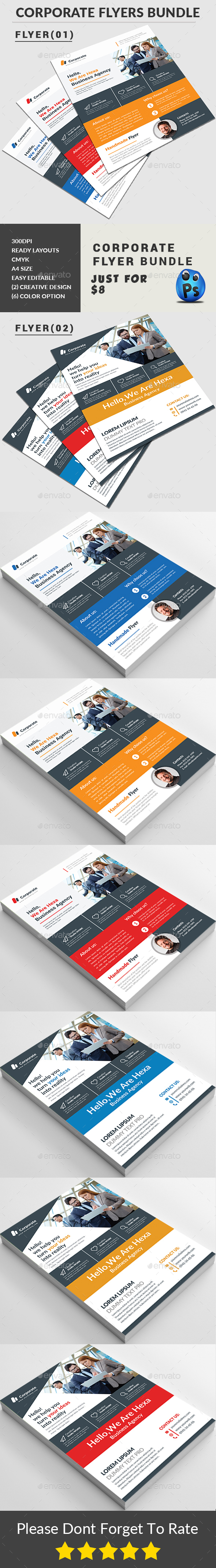 Corporate Flyers Bundle - Corporate Flyers