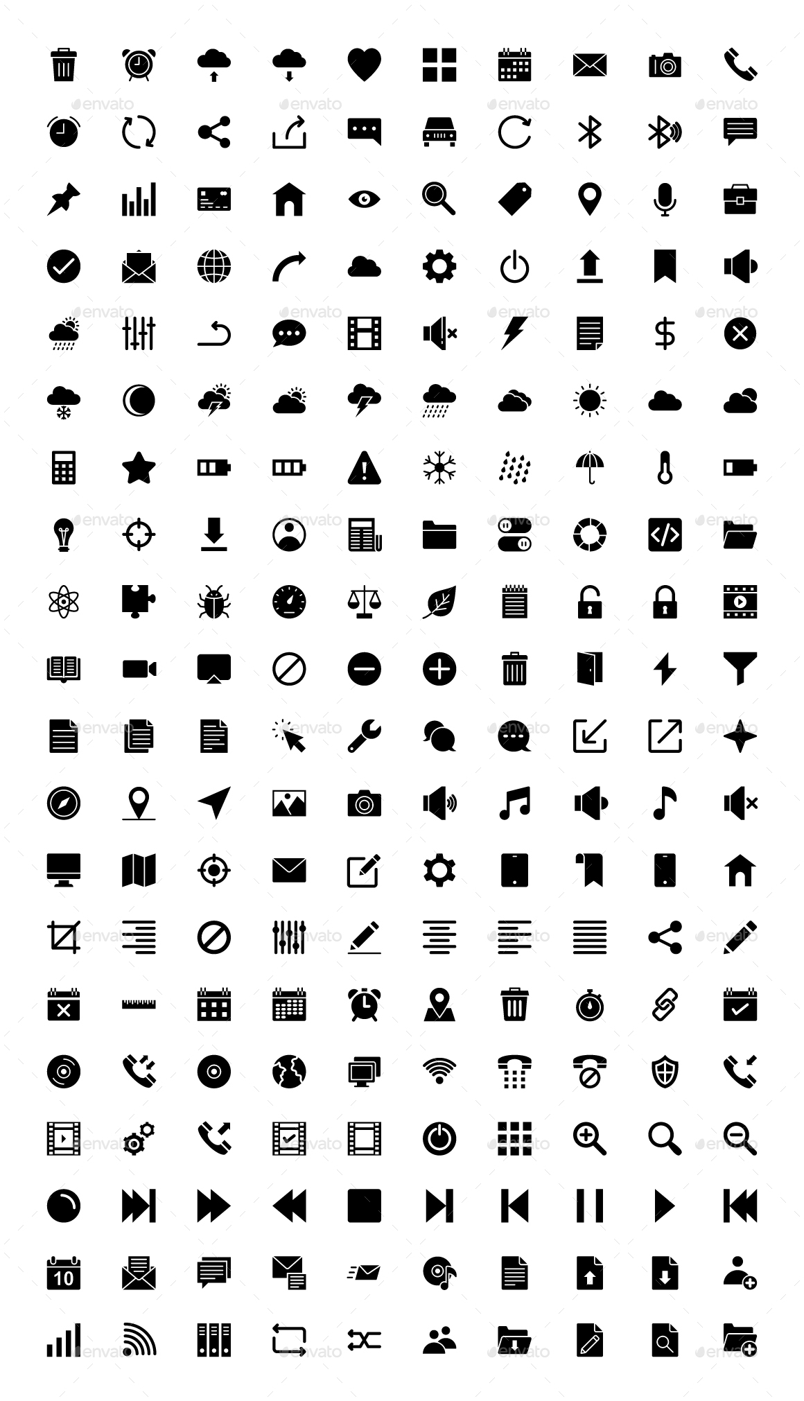 Web User Interface Icons, Icons | GraphicRiver