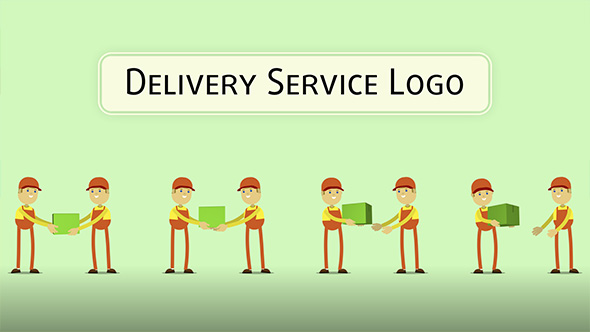 Delivery Service Logo (two versions)