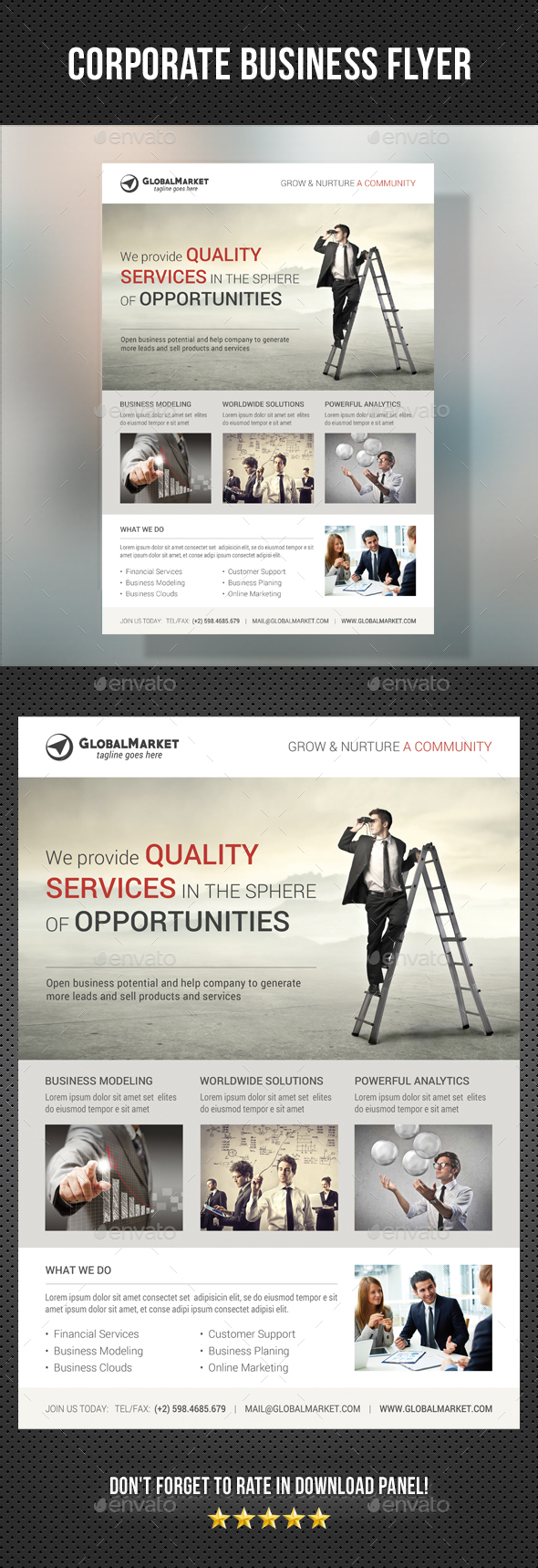 Corporate Business Flyer 16 - Corporate Flyers