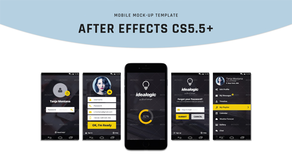 Mobile Mock-Up - VideoHive 19380581
