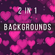 Valentine Hearts Backgrounds - VideoHive Item for Sale