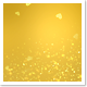 Golden Glitter Hearts Bottom Right Corner - VideoHive Item for Sale