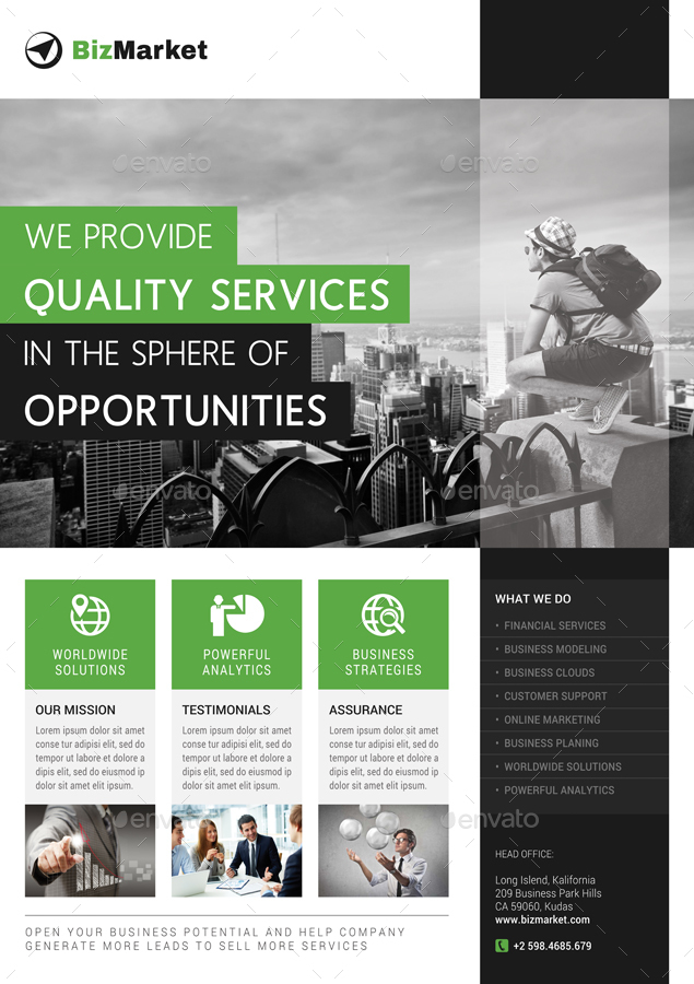 Corporate Business Poster Template V16 by rapidgraf | GraphicRiver
