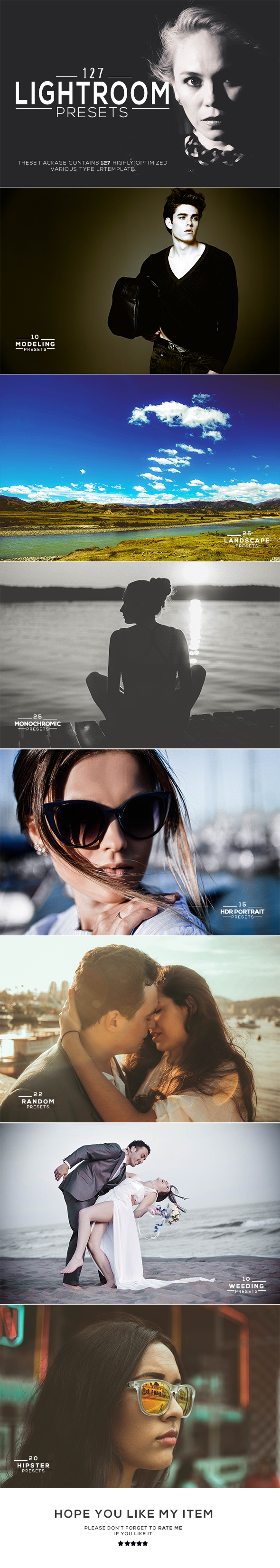 127 Lightroom Presets - Lightroom Presets Add-ons