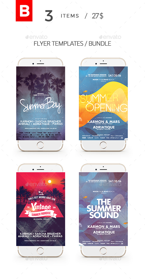 Vintage Summer Bundle - Clubs & Parties Events
