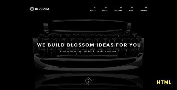 Blossom - Minimal - ThemeForest 19390423