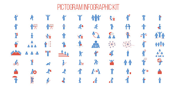 Pictogram Infographic Kit - VideoHive 11745802