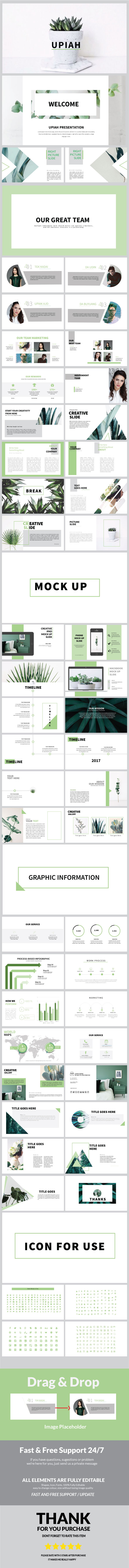 Upiah Keynote Presentation - Business Keynote Templates