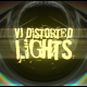 VJ Distorted Lights (4K Set 14)