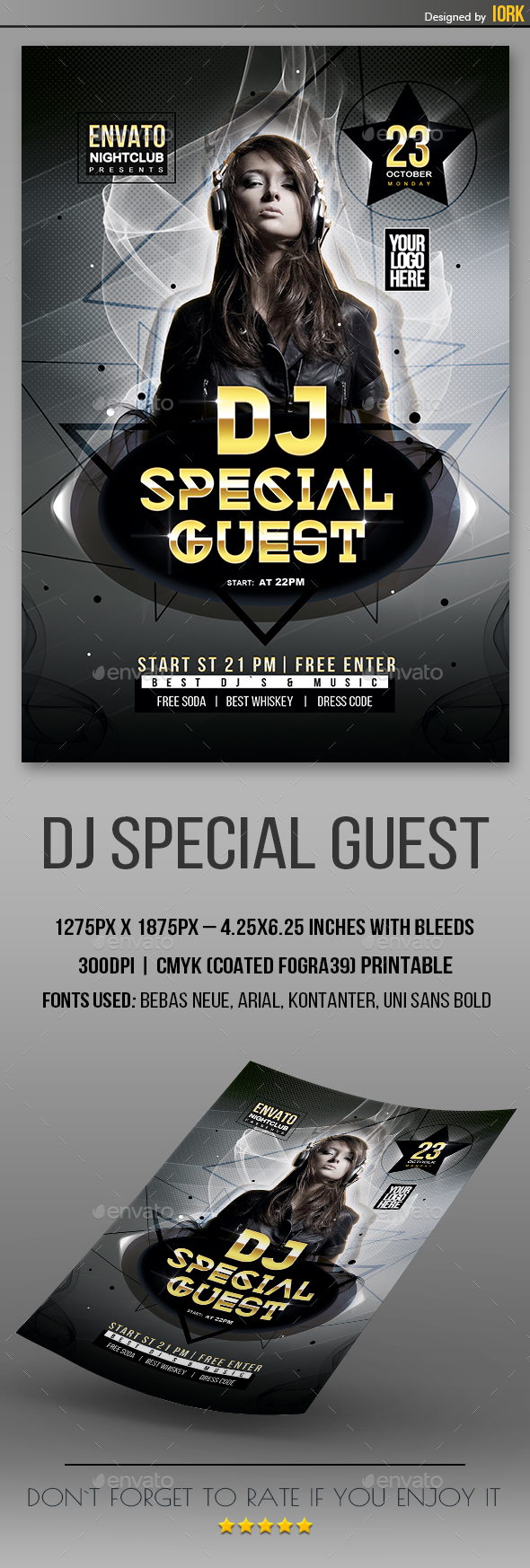 Dj Guest Party Flyer - Clubs & Parties Events