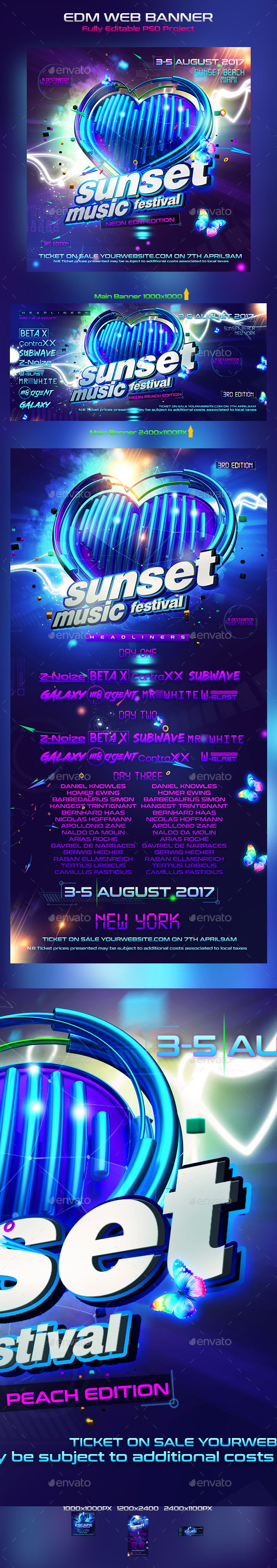 Ultimate EDM Web Banner 2nd Edition - Miscellaneous Social Media