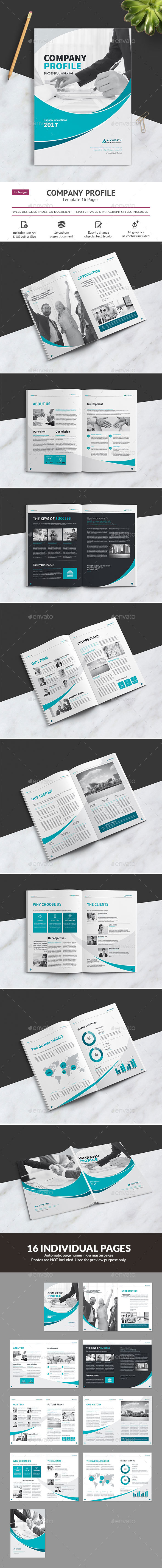 Company Profile - Brochures Print Templates
