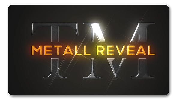 Bright Metallic Logo Reveal