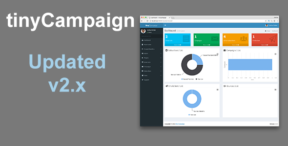 tinyCampaign - CodeCanyon Item for Sale