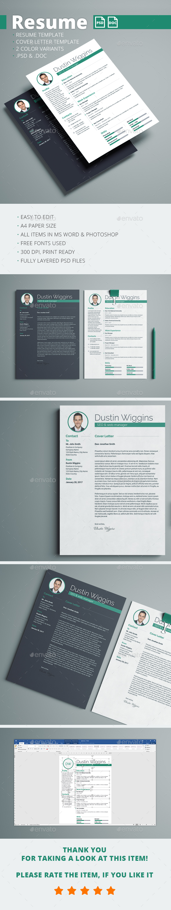 Resume template - Resumes Stationery
