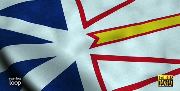 Newfoundland and Labrador Flag HD