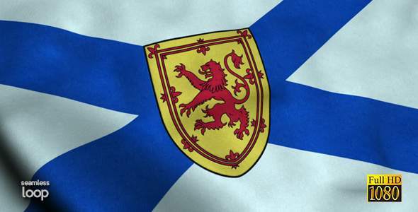 Nova Scotia Flag HD