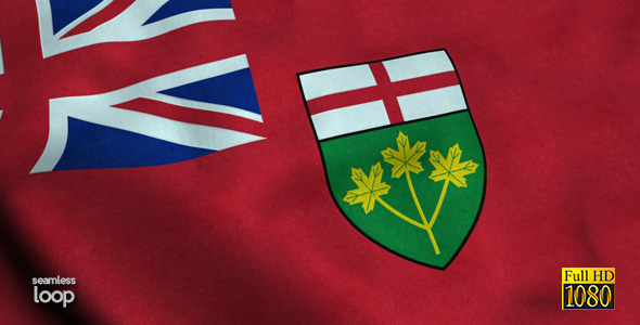 Ontario Flag HD