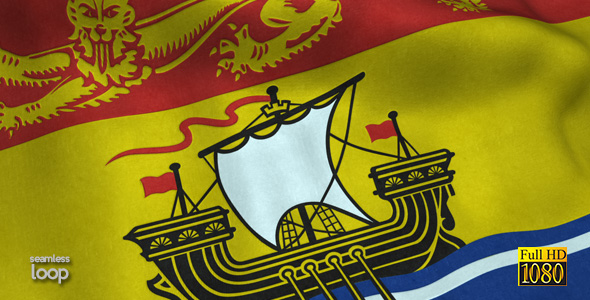New Brunswick Flag HD