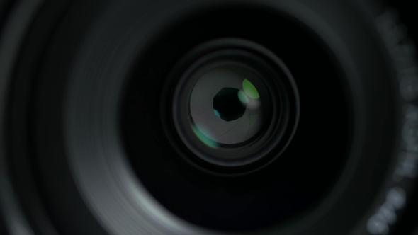 Camera Shutter Aperture Transition, Stock Footage | VideoHive