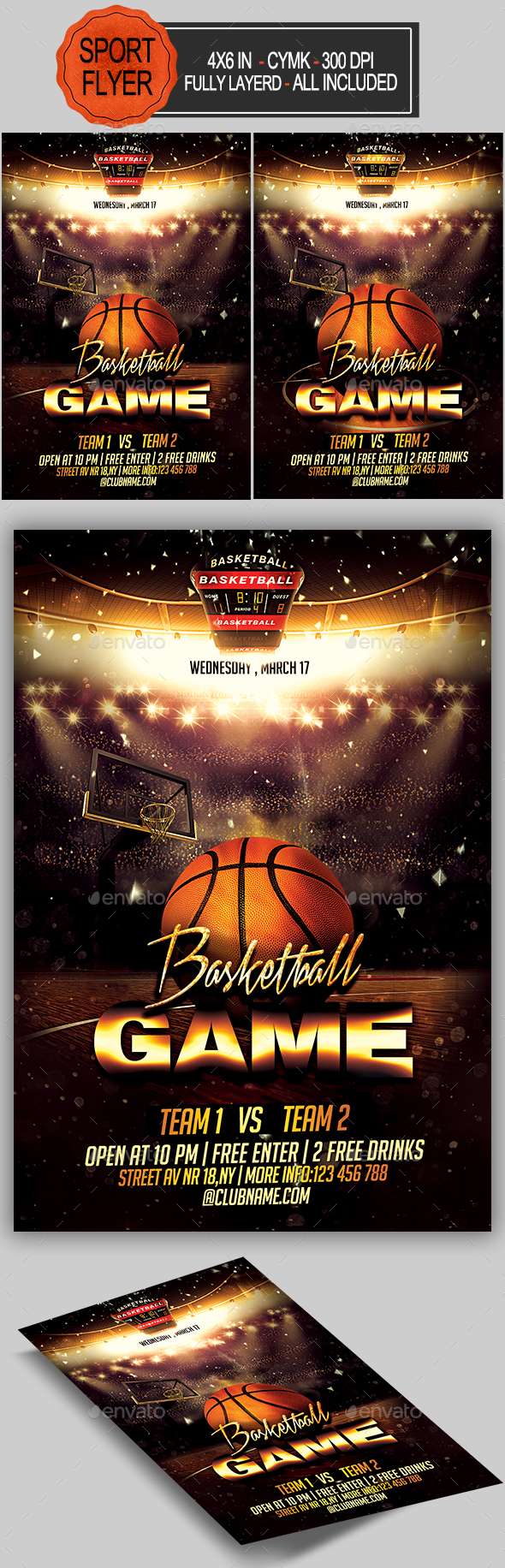 Basketball Flyer - Sports Events