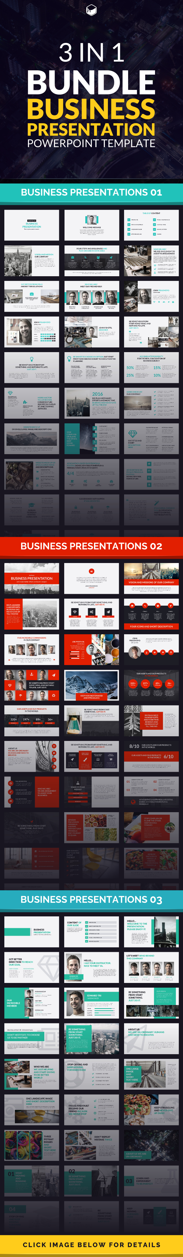 Business Presentation Bundle - Business PowerPoint Templates