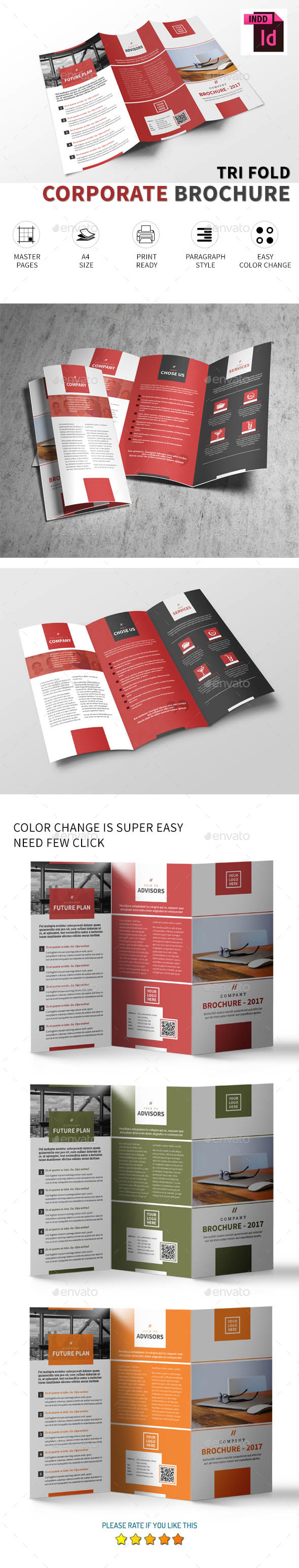 Tri-Fold Brochure - Corporate Brochures