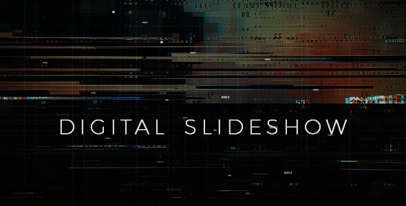 Digital Glitch Slideshow