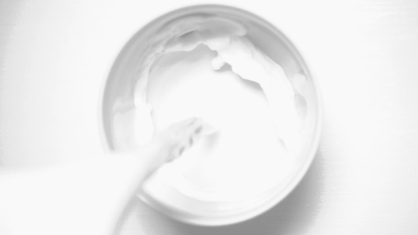 White Milk in a White Cup