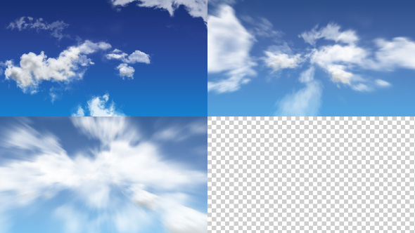 Zoom Through Clouds into Transparency