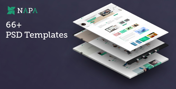 NAPA | Multipurpose Ecommerce PSD Template - PSD Templates