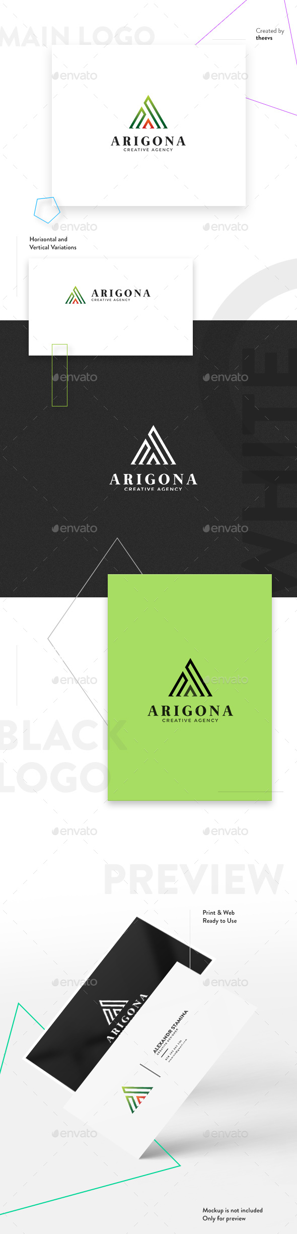 Arigona Logo - Letters Logo Templates