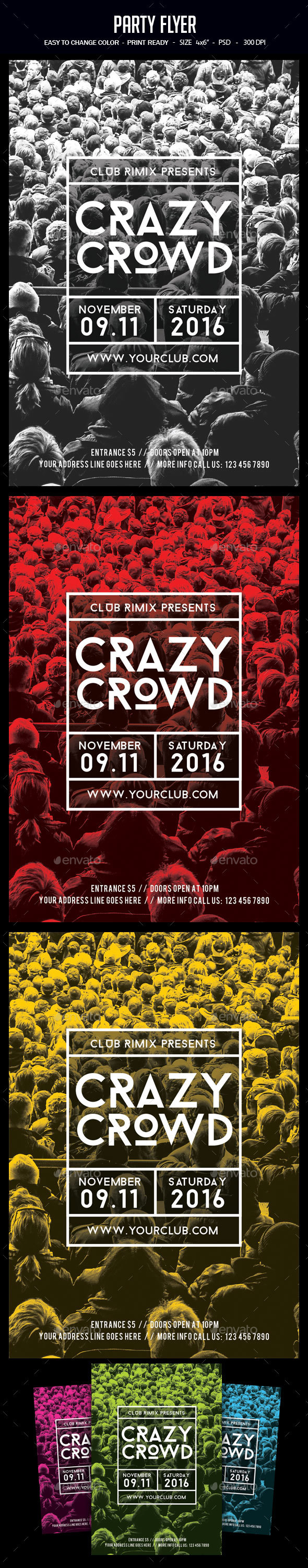 Party Flyer - Clubs & Parties Events